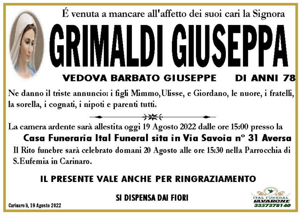 Giuseppa Grimaldi