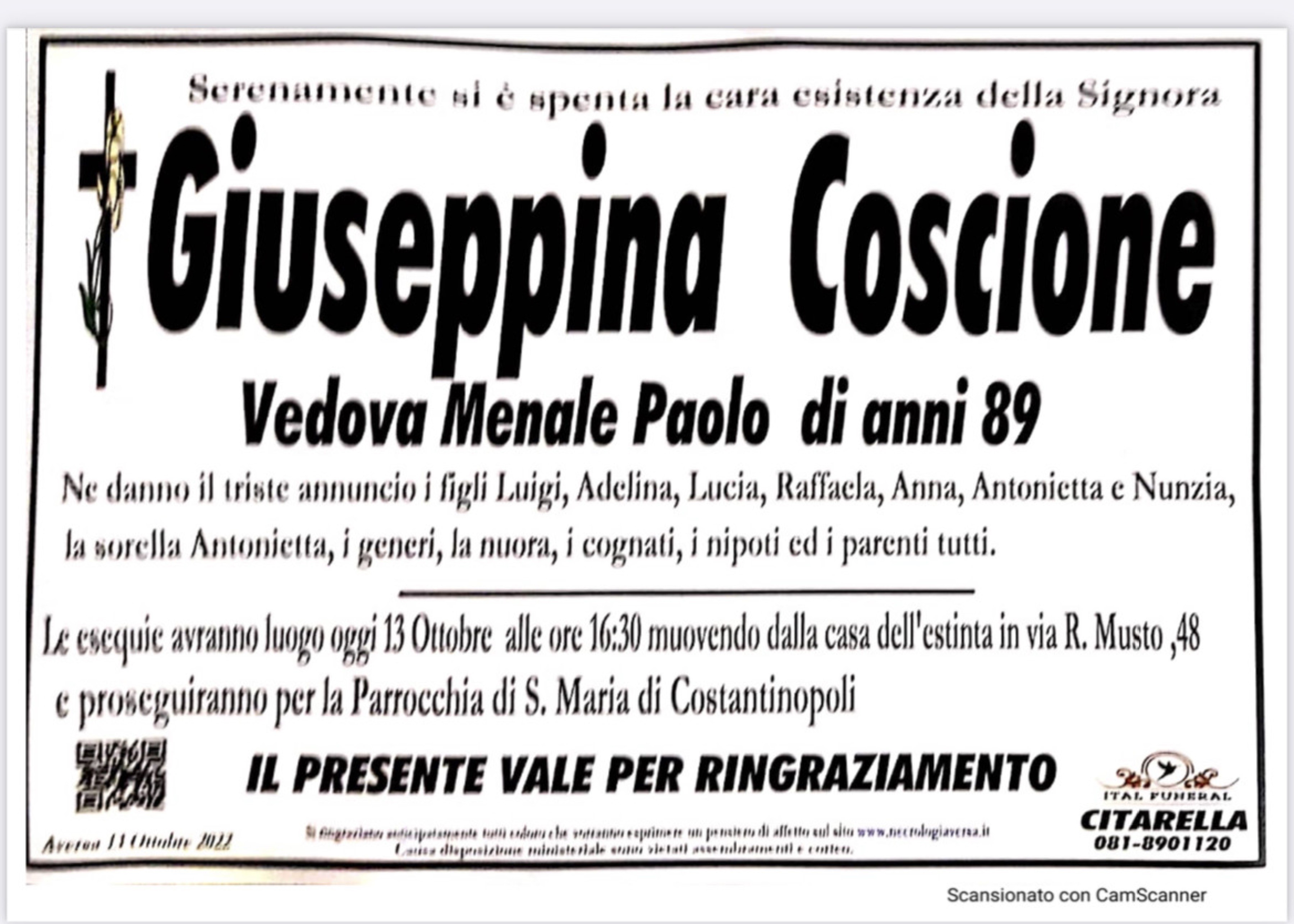 Giuseppina Coscione