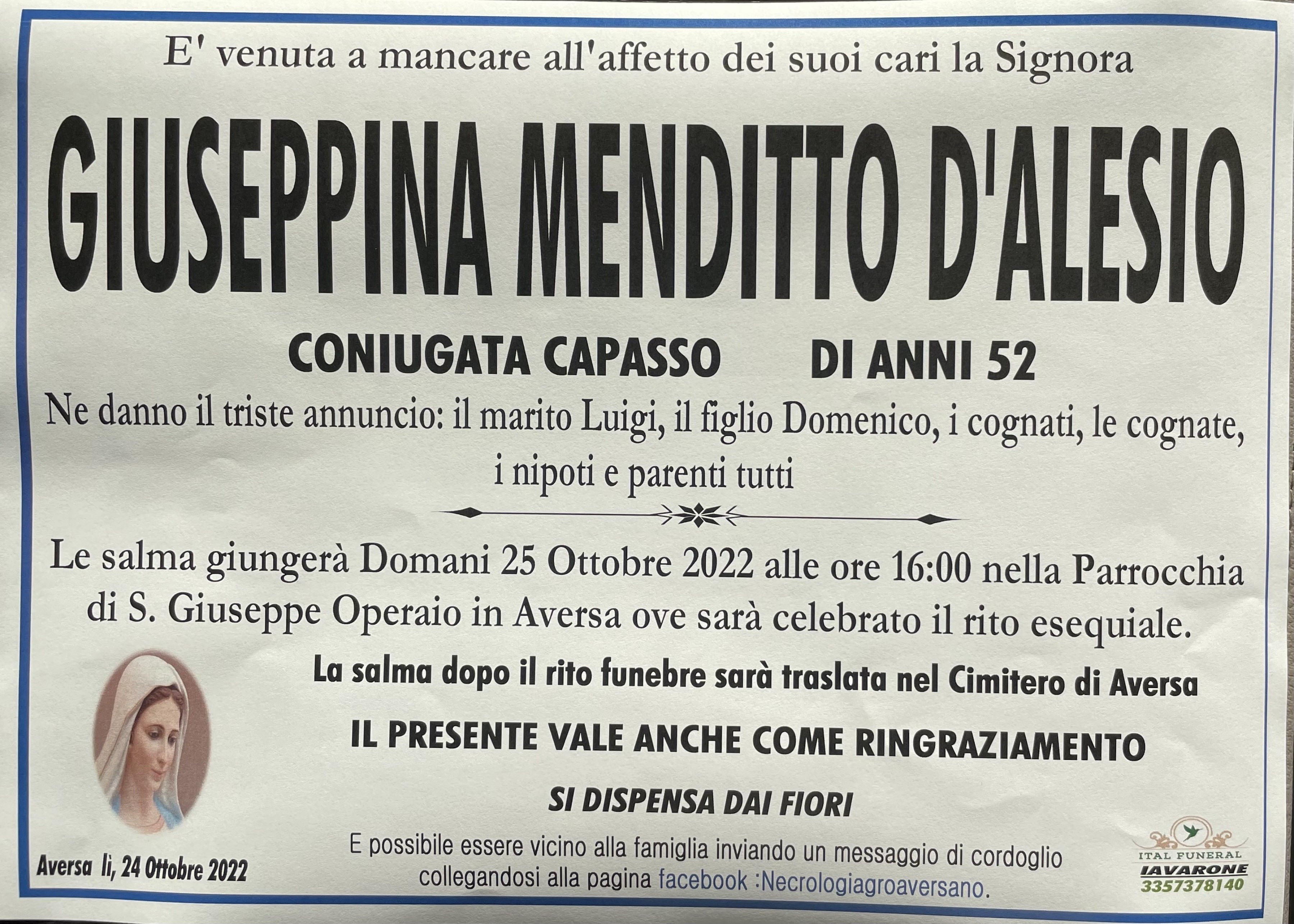 Giuseppina Menditto D’Alesio