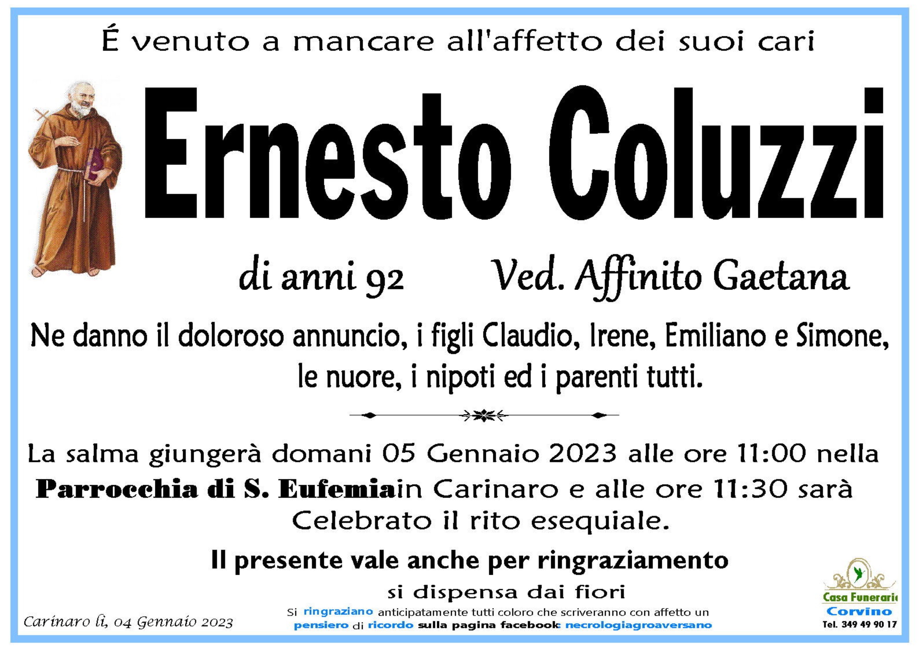 Ernesto Coluzzi