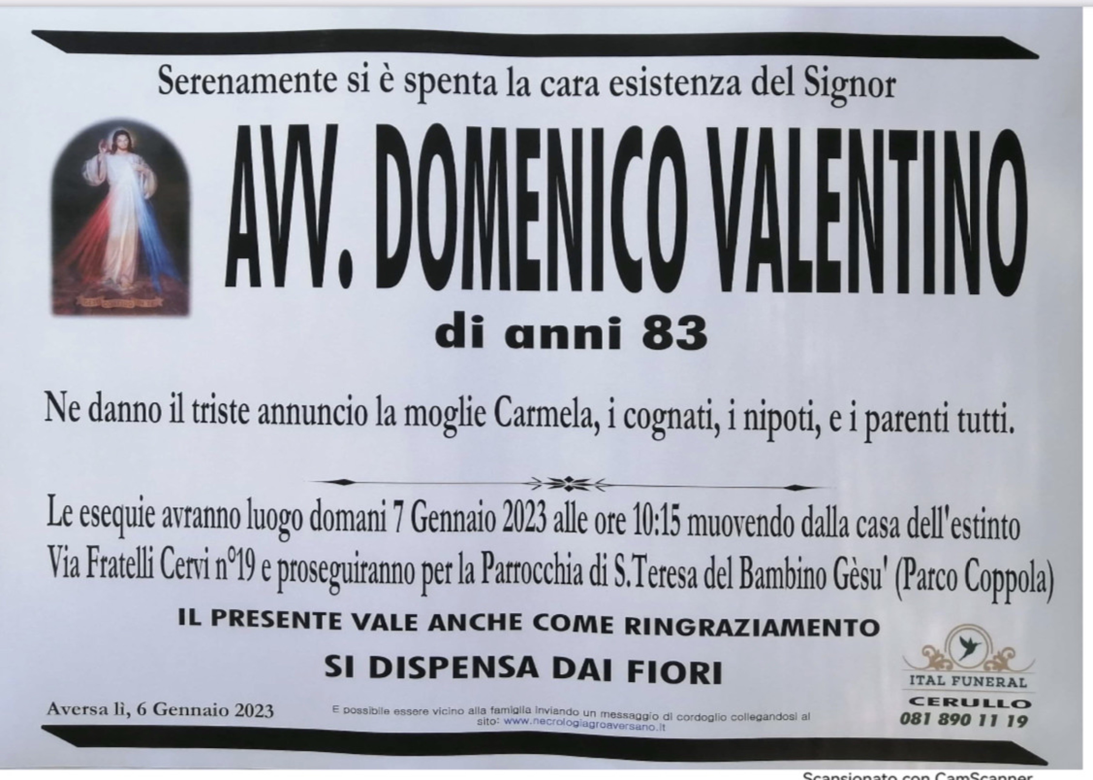 Avv. Domenico Valentino