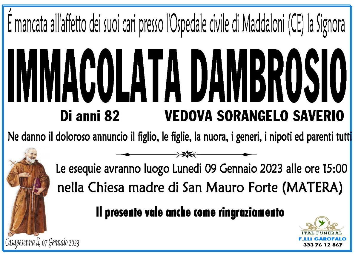 Immacolata Dambrosio