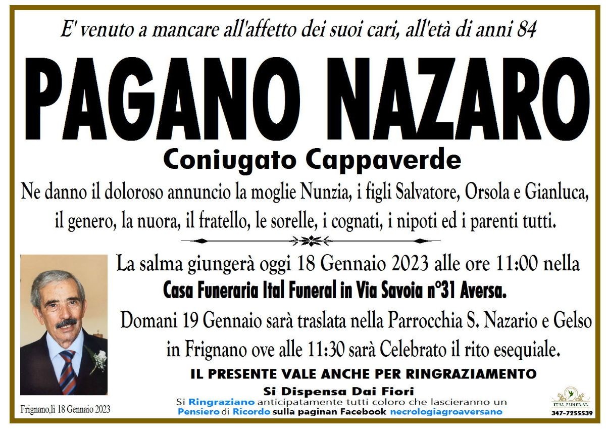 Nazaro Pagano