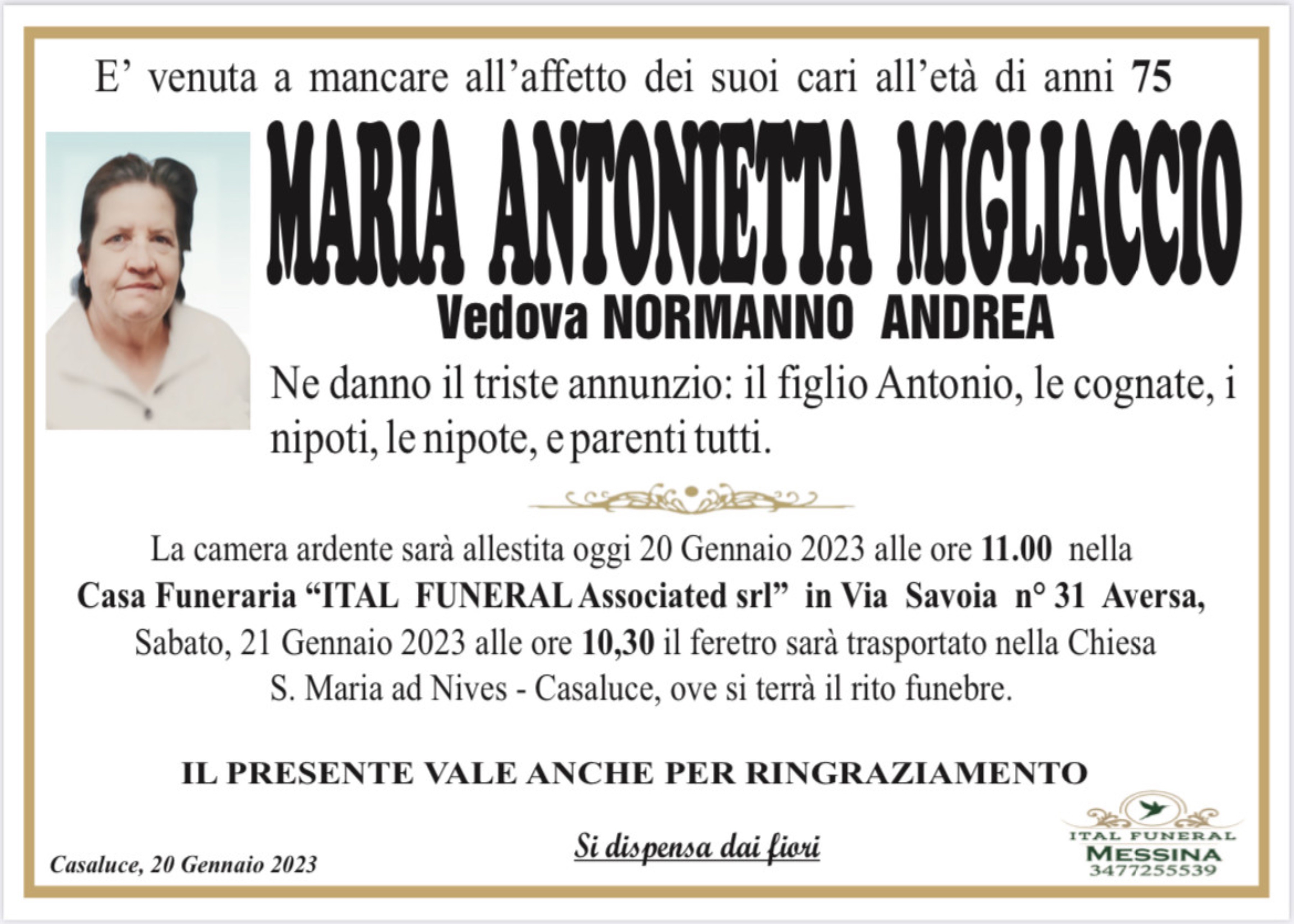 Maria Antonietta Migliaccio